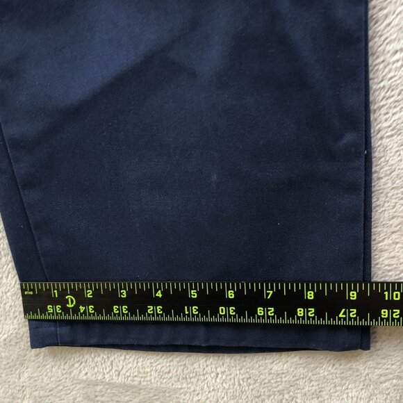 Dickies Mens 874 Original Fit Work Pants 38x30 Straight Relaxed Flat Front Navy - Picture 8 of 13